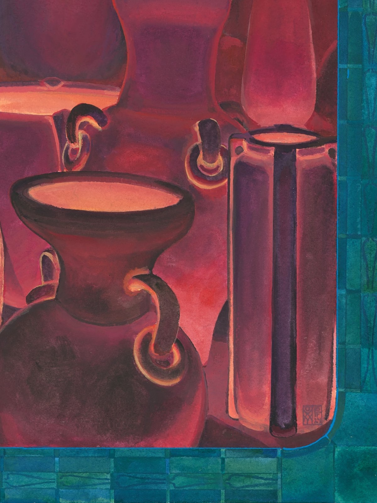 Grief Seance: Disjecta Membra - Original Painting | Pleasurefaith